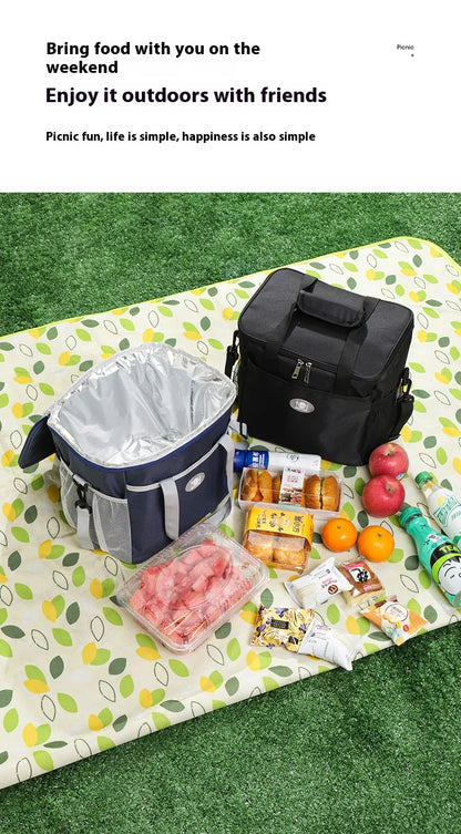 Thickened Waterproof Lunch Bag – Insulated, Leak-Proof, Reusable Lunch Tote for Work, School & Travel