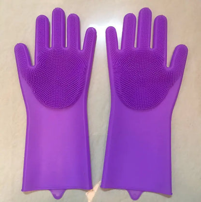 Silicone Cleaning & Dishwashing Gloves