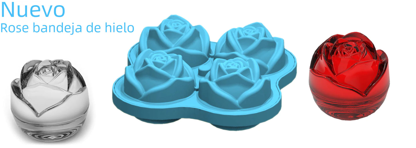Silicone Ice Cube Tray Set - Food Grade Honeycomb Design
