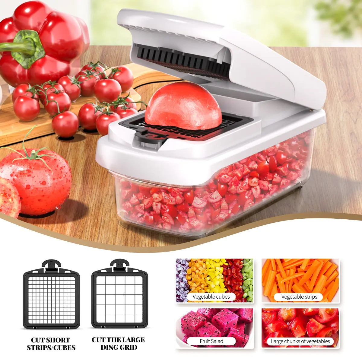 15-in-1 Multi-Function Vegetable Chopper
