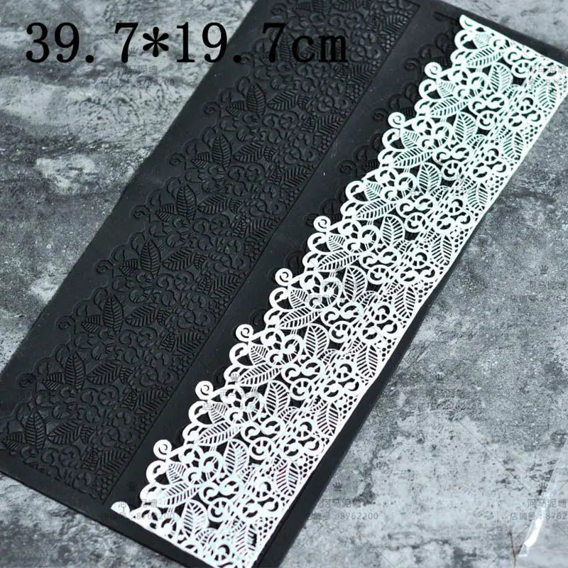 Lace Silicone Mat for Cake Decoration and Baking Tools