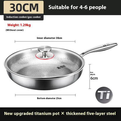 Pure Titanium Nonstick Frying Pan