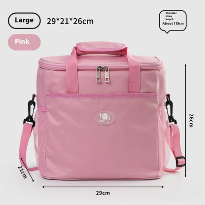 Thickened Waterproof Lunch Bag – Insulated, Leak-Proof, Reusable Lunch Tote for Work, School & Travel
