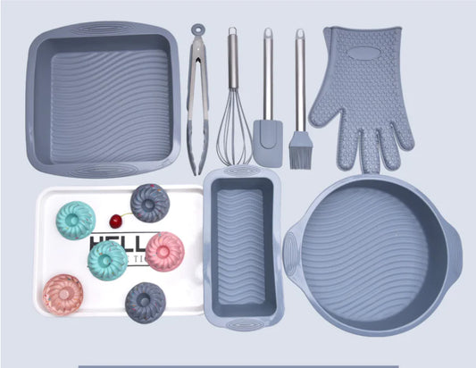 High-Temperature Resistant Silicone Baking Tool Set