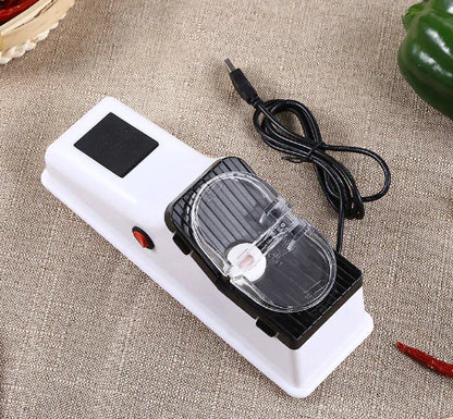 Electric Knife Sharpener for Home Use Mini Device