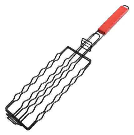 Hot Dog Grill Wooden Handle