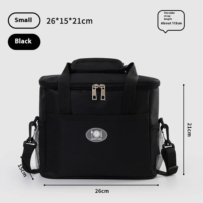 Thickened Waterproof Lunch Bag – Insulated, Leak-Proof, Reusable Lunch Tote for Work, School & Travel