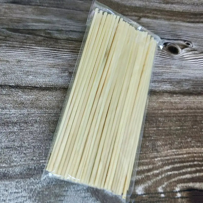 100pcs Eco-Friendly Wheat Straws - Biodegradable