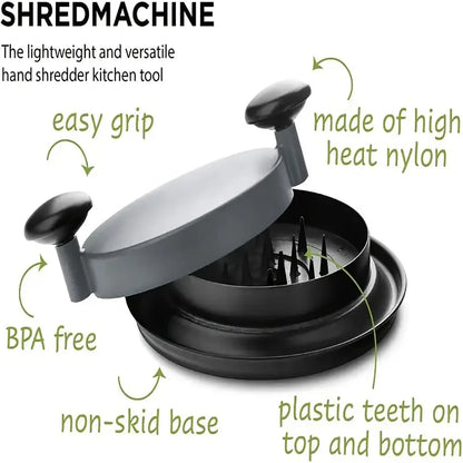 Chicken Mincer Grinder with Handle and Non-slip Base