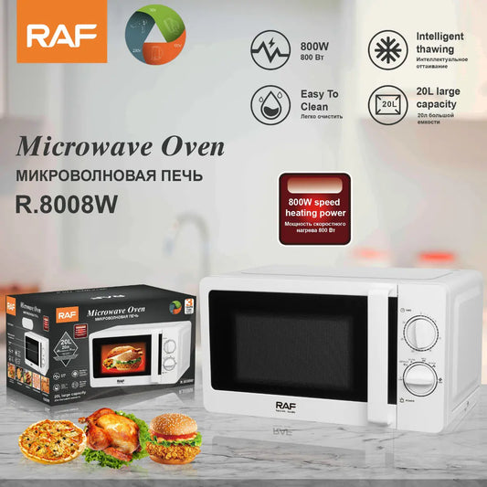 RAF European Standard Microwave Oven with Turntable