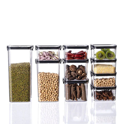 Food-Grade Plastic Sealing Jar for Snacks and Storage