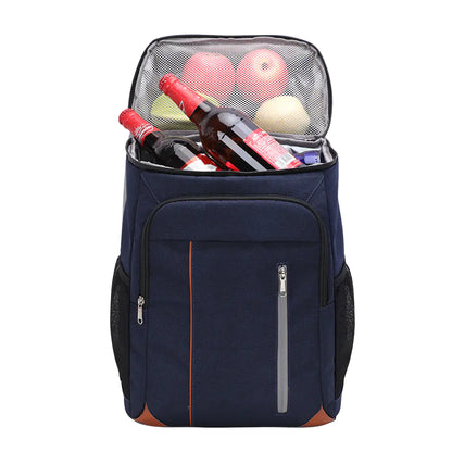 Large Capacity Insulated Backpack for Outdoor Picnics