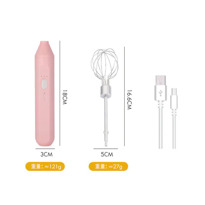 Electric Hand Mixer for Cake and Coffee Frothing
