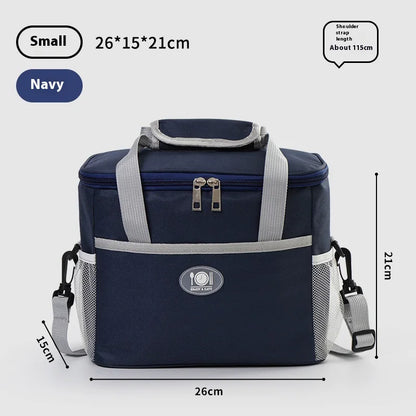 Thickened Waterproof Lunch Bag – Insulated, Leak-Proof, Reusable Lunch Tote for Work, School & Travel