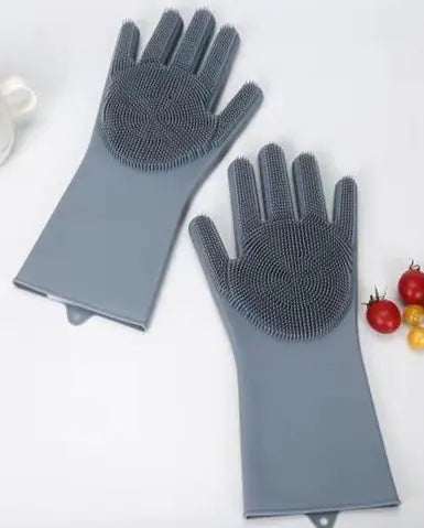 Silicone Cleaning & Dishwashing Gloves