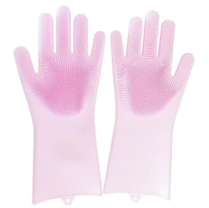 Silicone Cleaning & Dishwashing Gloves