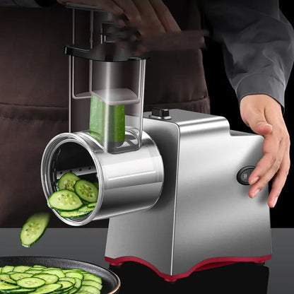 Electric Vegetable Cutter with Large Drum