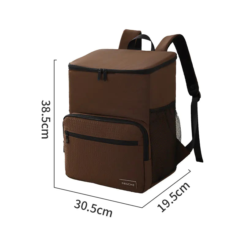 Deluxe Insulated Double Shoulder Lunch Bag