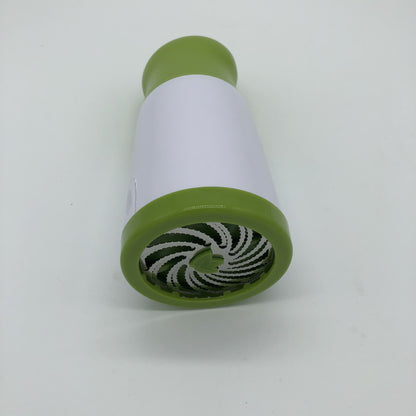 Herb & Vegetable Chopper ? Compact PS Plastic & Stainless Steel Kitchen Cutter