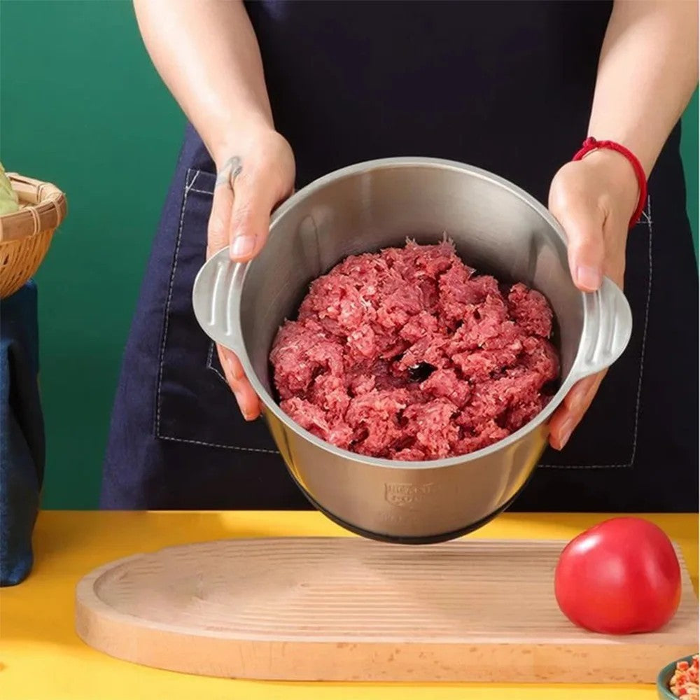 3L Electric Meat Grinder & Food Chopper – 300W Mincer, Mixer & Processor
