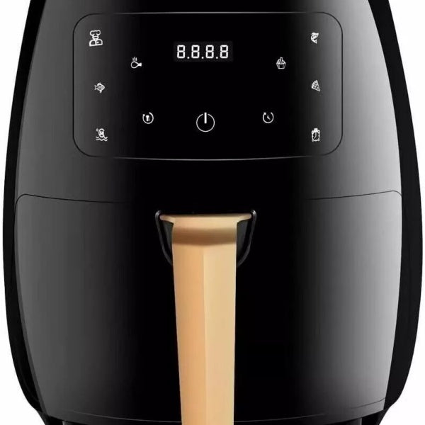 6L Digital Air Fryer – Large Capacity Oil-Free Cooker with Touch Screen & Multifunction Programs