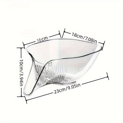 1/2pcs Versatile Kitchen Draining Basket - Sturdy Plastic, Easy Wash, for Vegetables, Pasta & Fruit