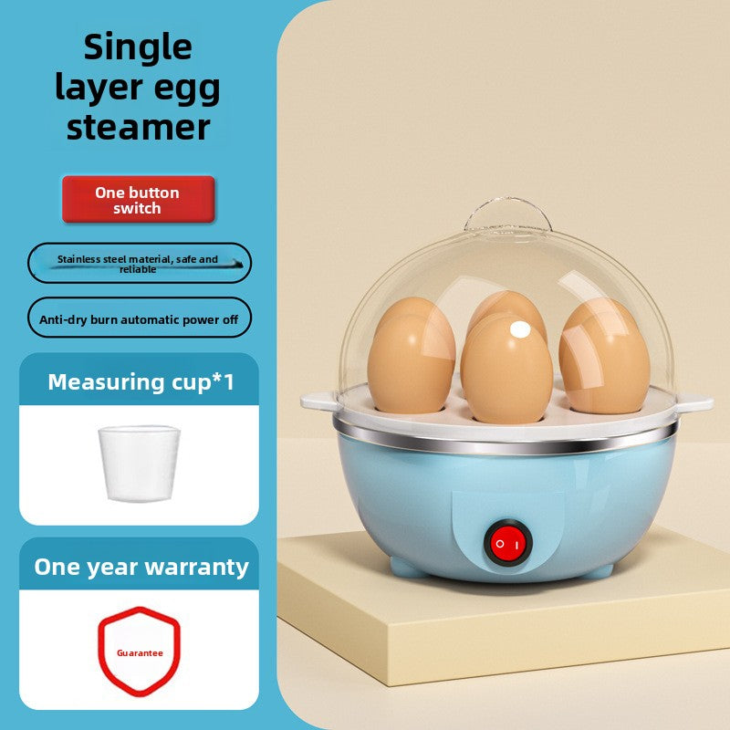 Automatic Egg Cooker 350W Multifunctional Steamer for Quick Breakfasts
