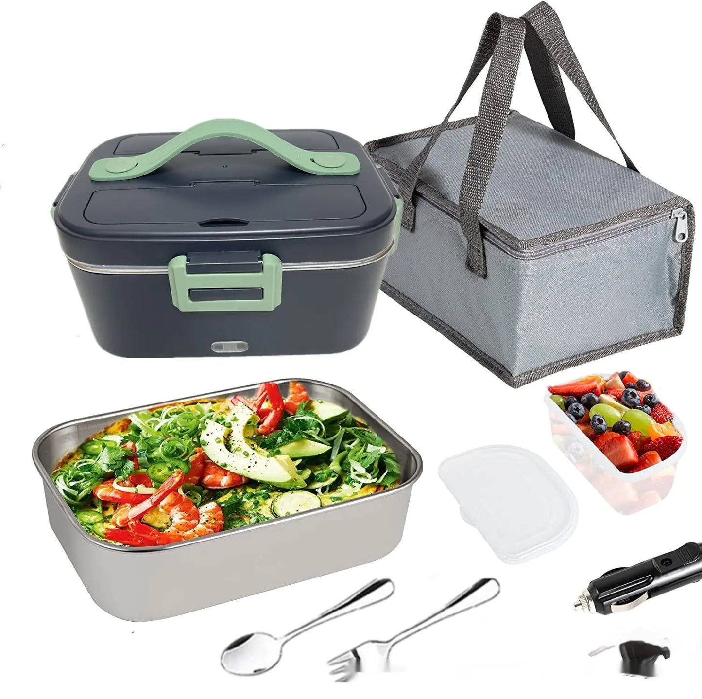 75W Electric Lunch Box Portable Car & Home Heating