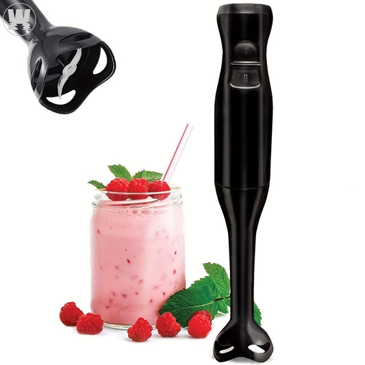 [Handheld Immersion Blender] WANVOAPLS 2-Speed Handheld Immersion Blender - Detachable Shaft for Easy Cleaning - Hanging Loop for Storage - Electric Hand Mixer for Soup, Smoothies, Sauces, Baby Food, Milkshakes, Puree - Compa