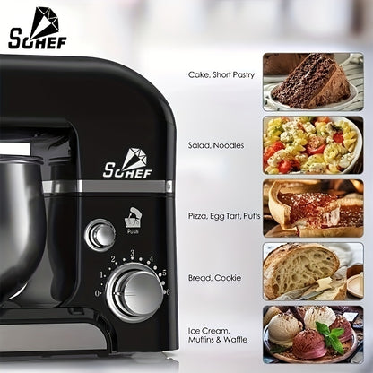 Fully Automatic Multi-functional Kitchen Electric Mixer, Automatic Dough Mixer, Home Whisk, Electric Food Mixer, Stand Mixer Cook MachineFully Automat