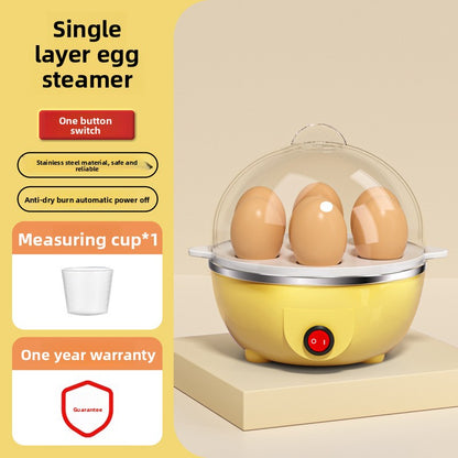 Automatic Egg Cooker 350W Multifunctional Steamer for Quick Breakfasts