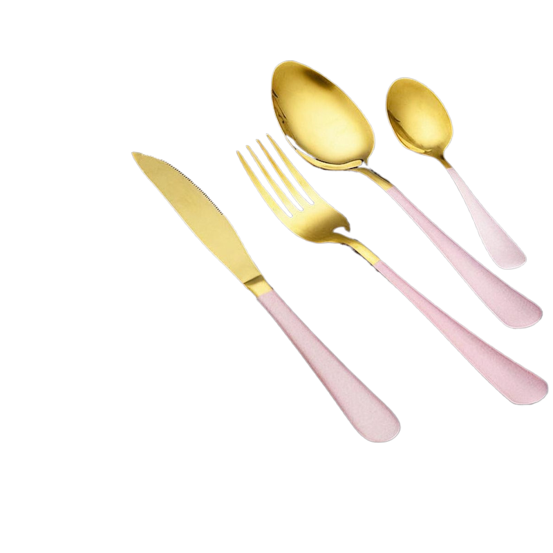 4-Piece Stainless Steel Cutlery Set ? Mirror Polished Knife, Fork & Spoon for Home & Restaurant