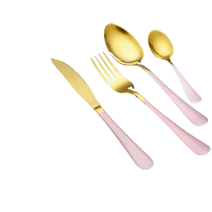 4-Piece Stainless Steel Cutlery Set ? Mirror Polished Knife, Fork & Spoon for Home & Restaurant