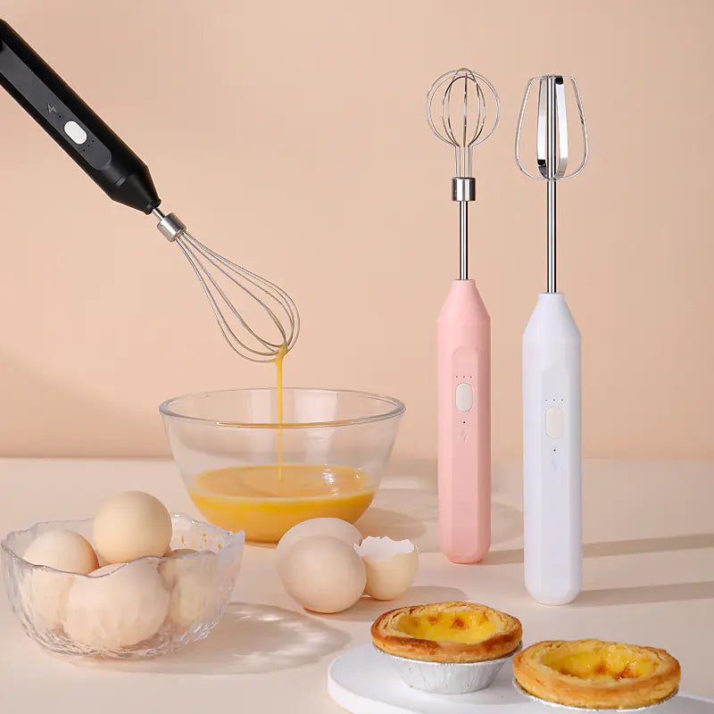 Electric Hand Mixer for Cake and Coffee Frothing