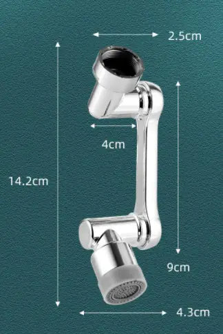 1080° Rotating Splash-Proof Faucet Adapter