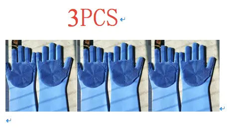 Silicone Cleaning & Dishwashing Gloves