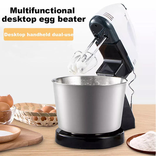 7-Speed Electric Stand Mixer – Food Mixer with Bowl, Beaters & Dough Hooks