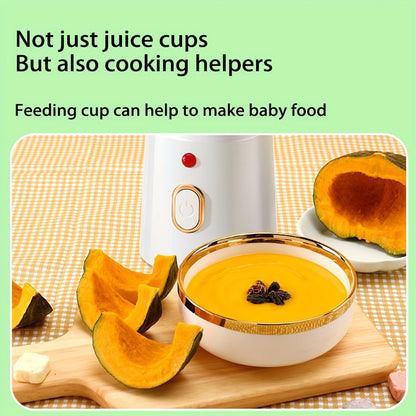 [1pc, Portable USB Mini Blender] Portable USB Rechargeable Mini Blender, 1pc of 450Ml Juicer Includes 2 Cups, Wireless And Easy to Carry, Comes with a Bonus Sports Cup Cover, Ideal Personal Size Blender for Smoothies And Shak
