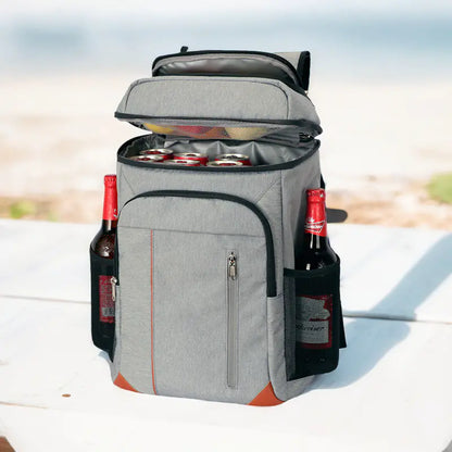 Large Capacity Insulated Backpack for Outdoor Picnics