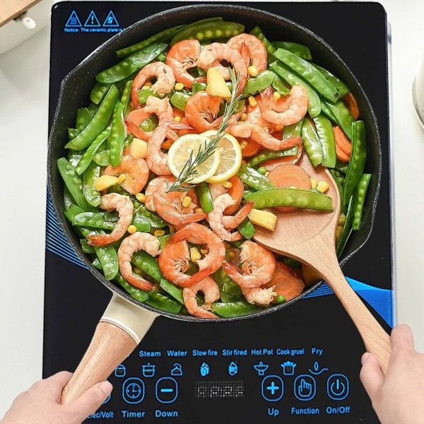 Compact Induction Cooker – High Power Portable Cooktop with Timer & Safety Lock