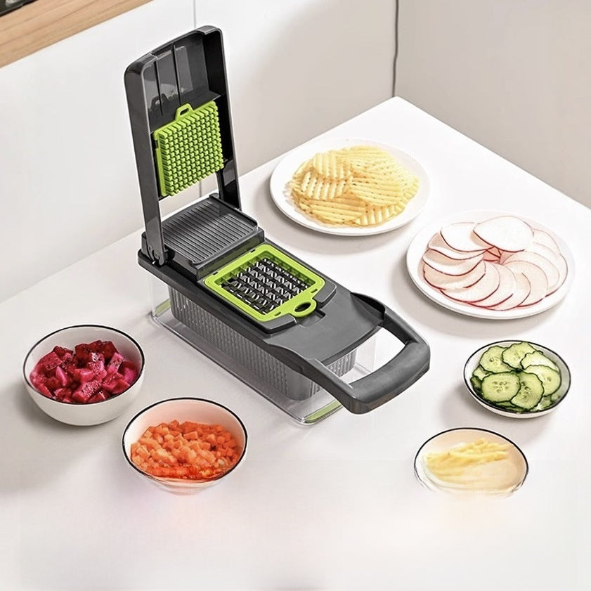 16-In-One Multifunctional Vegetable and Fruit Cutter