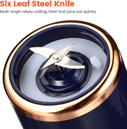 Rechargeable Portable Blender – Electric Smoothie & Fruit Juice Maker