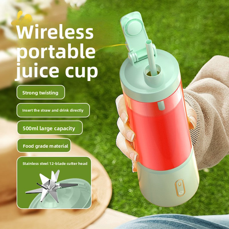 Portable Multi-Functional Juicer & Blender ? Cordless Fruit & Vegetable Mixer with High-Speed Blades