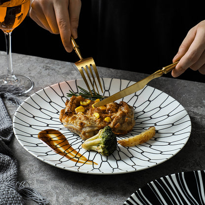Scandinavian Porcelain Plates ? Minimalist Nordic Design for Dining & Serving