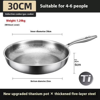 Pure Titanium Nonstick Frying Pan