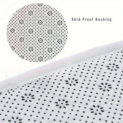 1pc Soft Thickened Kitchen Floor Mat, Non-slip Oil-proof Floor Mat, Waterproof Runner Rug, Dirt-resistant Floor Carpet, Machine Washable, Entrance Doormat, Kitchen Living Room Laundry Bathroom Water-absorbing Floor Mat, Room