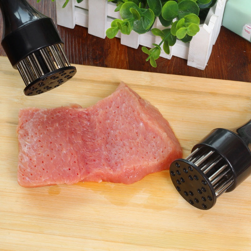 Pork Tendon Cutter ? Stainless Steel Meat Tenderizer with Ergonomic Handle