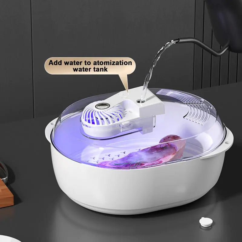 6-in-1 Smart Quick Thaw Machine & UV Sanitizing Box