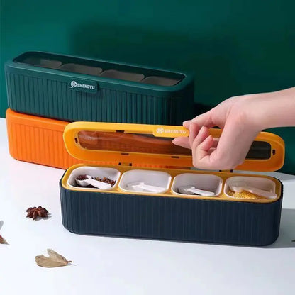 Thickened Spice Jar Set - Multifunctional Storage Box