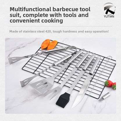 Stainless Steel Cutlery Set with Aluminum Case ? Portable Multi-Piece Outdoor & Camping Utensils